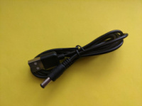 Кабель питания USB DC 5.5x2.1 для роутера модема 5v -9vот Powerbank повербанка gpon onu терминал