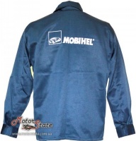Mobihel Куртка рабочая мужская синяя размер 48-50, рост 170-176 или 182-88