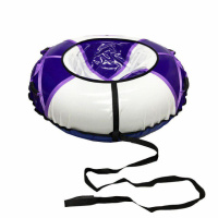 Тюбинг 100 см бело-фиолетовый