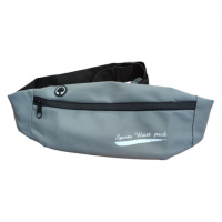 Спортивная сумка для бега Sport bag Бананка для пробежек Беговая поясная сумка Серая