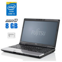 Ноутбук Б-класс Fujitsu LifeBook E782 / 15.6« (1366x768) TN / Intel Core i5-3320M (2 (4) ядра по 2.6 - 3.3 GHz) / 8 GB DDR3 / 120 GB SSD / Intel HD