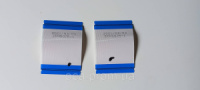 Шлейф LVDS T-con 80pin ZPN507R-1 RISE E338920 AWM 20706 105C 60V VW-1 довжина 6см ширина 4.2см