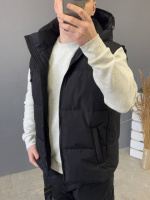 Жилетка безрукавка чоловіча Easy чорна RD427