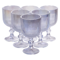 Набор бокалов для вина 6 (шт) по бокалы под вино 300 (мл) на ножке бокалы винные HP7115RB