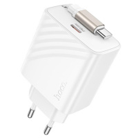 МЗП Hoco N57 Full PD20W with retractable cable Type-C (2USB-C)