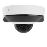 5 Mp проводная охранная IP-камера Ajax DomeCam Mini (5 Mp/2.8 mm) White