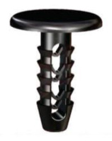 Крепления обшивки, одна шляпка Клипсы типа Ель - Fiat Ducato