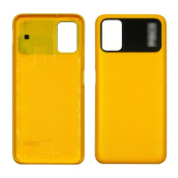 Задняя крышка для Xiaomi Poco M3 Yellow (жёлтая)