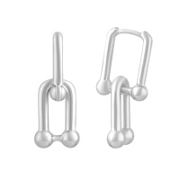 Серебряные серьги CatalogSilver без камней (2130321)