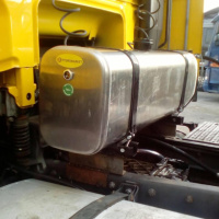 Б/в Гідробак закабінний 160 л алюміній (низький).