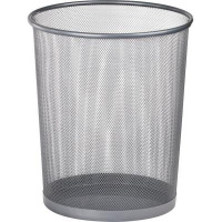 Корзина для бумаг Buromax Wire mesh, silver 15 л (BM.6270-24)