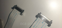 Шлейф LVDS T-con 41pin 51pin FU AWM 2896 80C VW-1 JAE-PH -F- довжина-31см 42см ширина-2.7см 3.2см