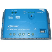 Контролер LS2024EU, ШІМ 20А 12/24В+USB EPSolar