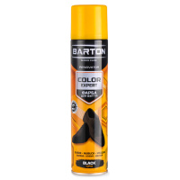 Фарба для взуття з замші, нубуку, велюру Barton Color Expert чорна аерозоль 300мл