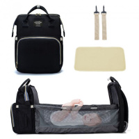 Универсальный рюкзак-кроватка для мам по уходу за детьми Living Traveling Share. Цвет: черный