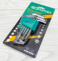Набор шестигранников Gofuther 9 pcs / 1U1-G