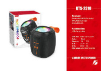 Колонка Bluetooth KTS-2310. (80010)