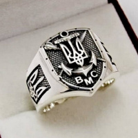 Перстень ВМС (срібло)