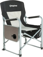 Стілець розкладний KingCamp Director Chair KC3977 black/medium grey