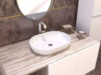 Умывальник накладной Redokss San ARIELA 54cм