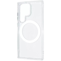 Чохол WAVE Clear Case (PC+TPU) with Magnetic Ring для Samsung S26 Ultra 5G Прозорий