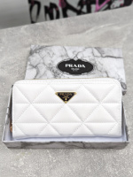 Гаманець Prada великий білий