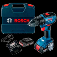 Bosch Professional GSR 18V-50 (06019H5000) Аккумуляторная дрель-шуруповерт + 2 акб 18 В/2 А•ч + ЗП GAL 18V-20 + L-Case