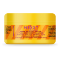 Маска Nexxt с маслом арганы, льна и миндаля для сухих, ослабленных и окрашенных волос 200 мл