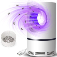 Знищувач комарів і комах Mosquito Killer 360 (ВЕЛИКИЙ) лампа пастка від USB .33298.1232