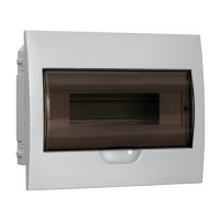 Корпус модульный пластиковый КМП-120 В до 12 автоматов врезной Q10