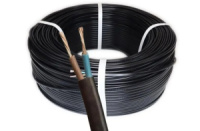 Кабель ШВВП 2х0,75 Черный бухта 100 метров цена за бухту