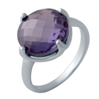 Серебряное кольцо CatalogSilver с александритом 8.208ct, вес изделия 4,44 гр (1964163) 18 размер