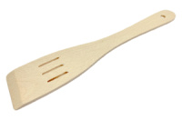 Лопатка с прорезями деревянная Sivan 275мм (О-021831П)