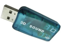 USB звуковая карта 3D Sound card 5.1 внешняя