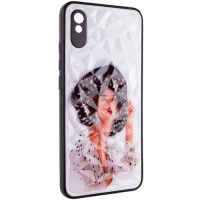 TPU+PC чохол Prisma Ladies для Xiaomi Redmi 9A, Girl in a hat - купити в SmartEra.ua