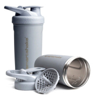 Шейкер спортивний SmartShake металевий Reforce Stainless Steel 30oz/900ml Gray (Original)