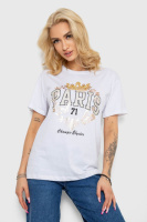 Футболка жіноча, колір білий, 244R4585