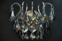 Хрустальное Бра SVLIGHT одноламповое B51003/1 хром