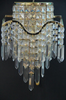 Хрустальное Бра SVLIGHT трехламповое 18012/3 золото