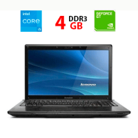 Ноутбук Б-класс Lenovo G560 / 15.6« (1366x768) TN / Intel Core i5-480M (2 (4) ядра по 2.66 - 2.93 GHz) / 4 GB DDR3 / 640 GB HDD / nVidia GeForce...