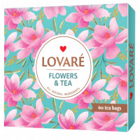 Чай Lovare Flowers & Tea 12 видов по 5 шт (lv.16171)
