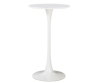 Стіл Тюльпан Н високий барний білий д. 60 см