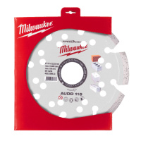 Диск алмазний Speedcross MILWAUKEE AUDD 115, діаметр 115мм (бетон, цегла, асфальт)