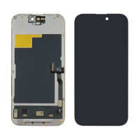 Дисплей для Apple iPhone 15 Pro с чёрным тачскрином 120Hz (без ошибки) DD-OLED