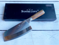 Кухонный нож - топорик для мяса Sonmelony 32,5см / WB-762