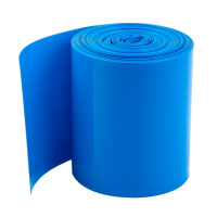 Термопленка PVC для сборки акб LiFePO4, синяя, ширина 150мм, ( 1 метр - 0,066Кг ), цена за метр