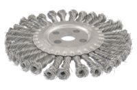 Щетка дисковая Mastertool 200 мм плетеная (19-9020)
