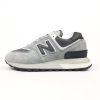 New Balance Legacy 574 сірі з чорним