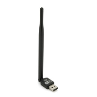 Беспроводной сетевой адаптер с антенной Wi-Fi-USB LV-UW11RK-5DB MTK7601, 150Mbps, 2.4 GHz, Win10/8.1/8/7/XP,Mac OSX 10.7~10.10 and Linux, Box