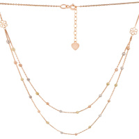 Золотое колье CatalogSilver без камней (2074182) 450500 размер